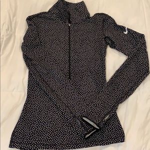 Nike Polka Dot Half Zip